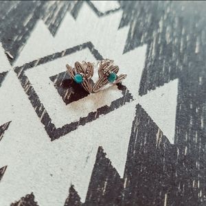 Authentic Turquoise Cactus Earrings
